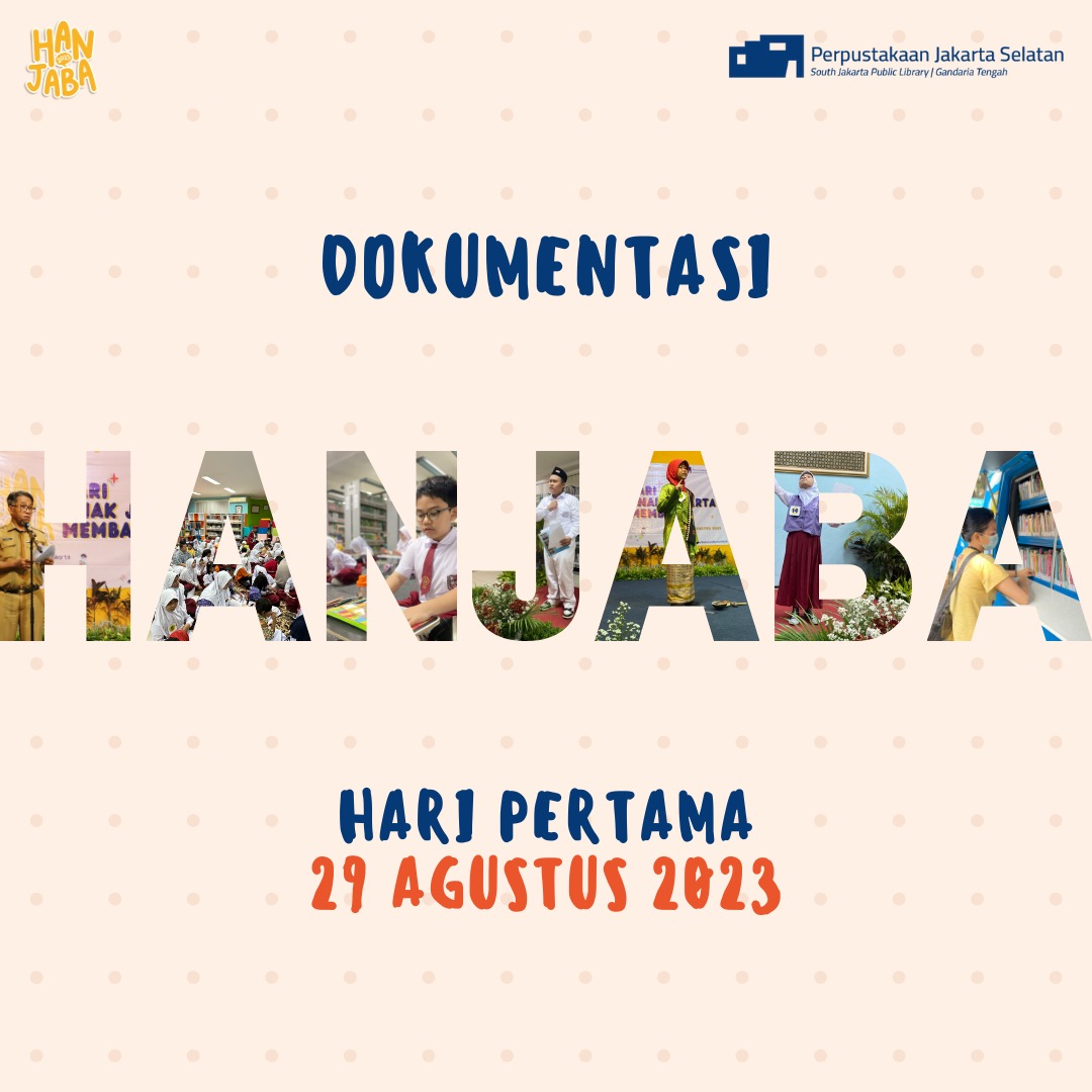 Hari Anak Jakarta Membaca (Hanjaba) Kota Administrasi Jakarta Selatan Tahun 2023